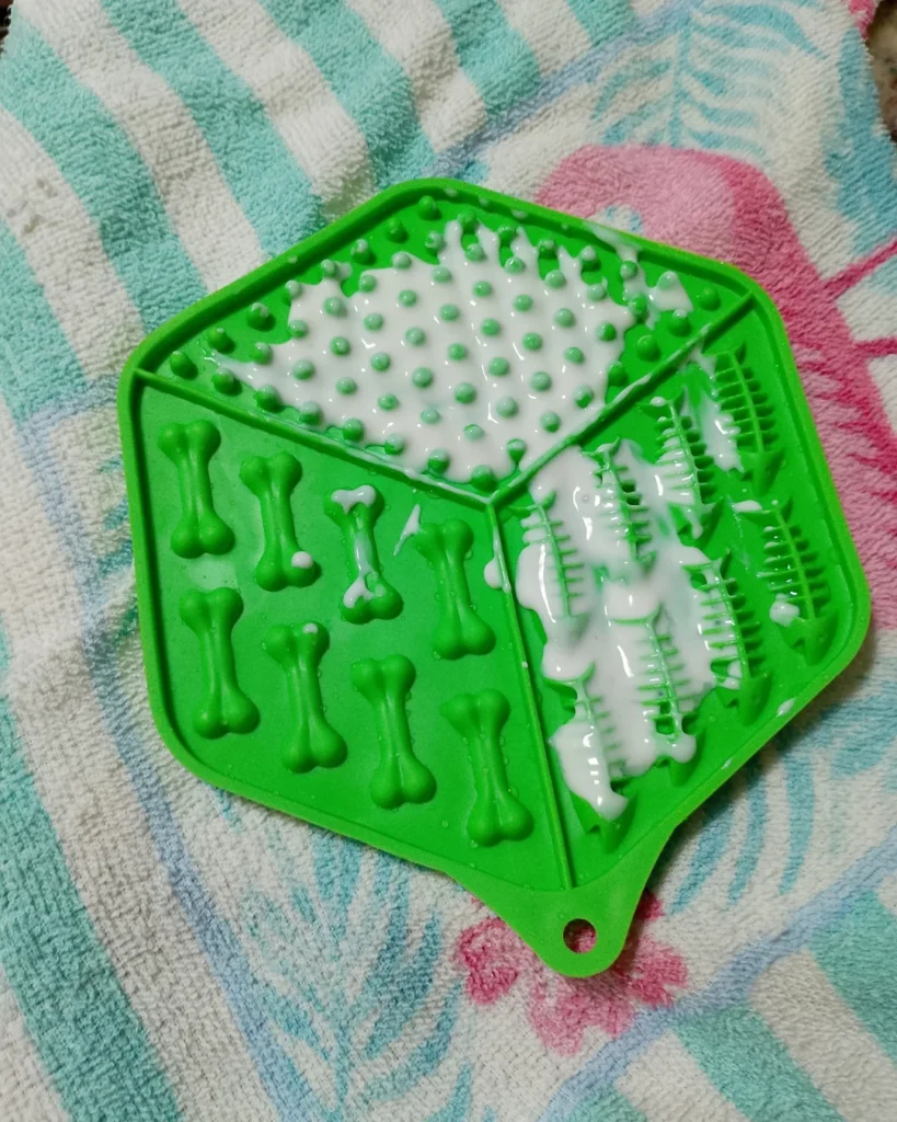 Iogurte no banho