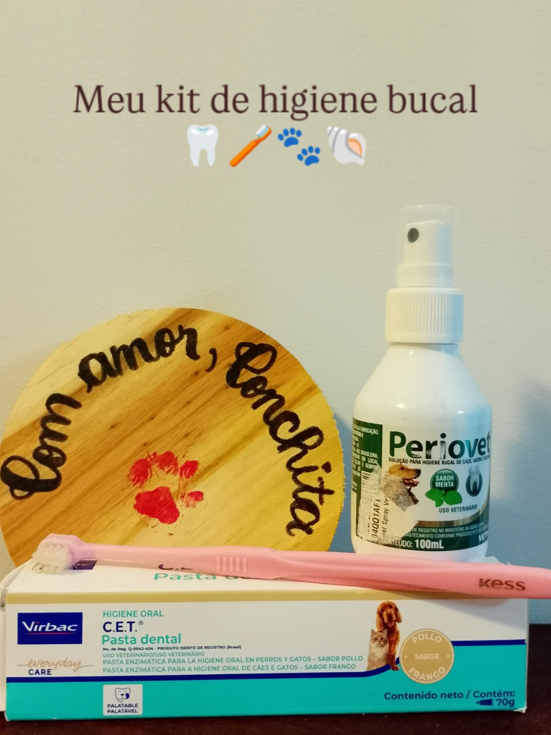 Kit de higiene bucal